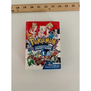 Pokemon the complete pokemon pocket guide 1 #001-442 Bulbasaur to Spiritomb